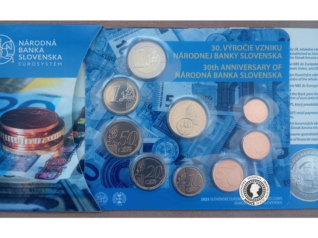 Sada mincí SR 2023 - 30.výročie založenia Národnej banky Slovenska