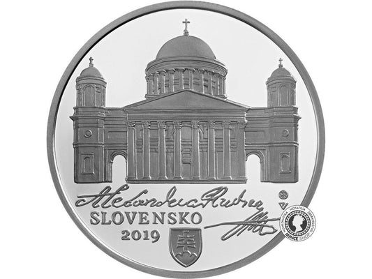 Strieborná minca Ag 10€ / 2019 - Alexander Rudnay - BK