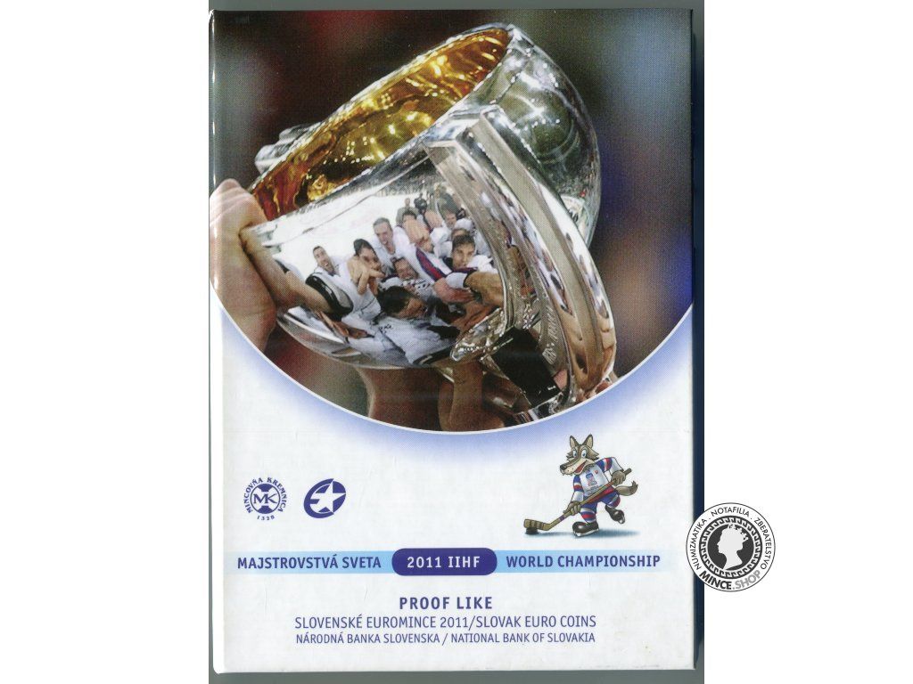 Sada mincí Slovenskej republiky 2011 - Majstrovstvá sveta v ľadovom hokeji IIHF Proof Like