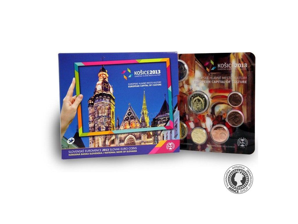 Sada mincí BK Slovenskej republiky 2013 - Košice, Európske hlavné mesto kultúry