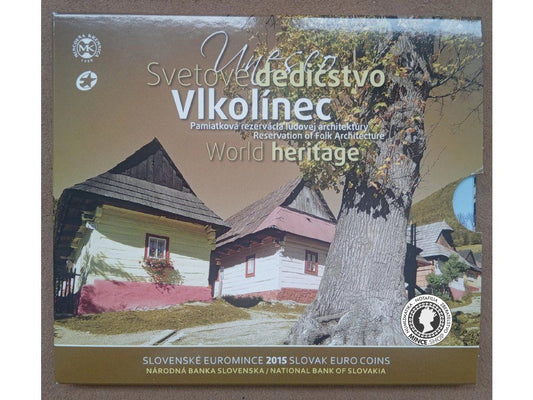 Sada mincí Slovenskej republiky 2015 - Vlkolínec, svetové dedičstvo UNESCO