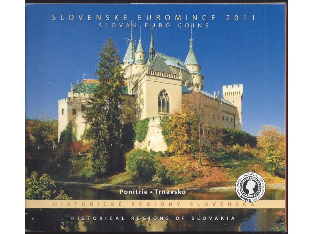 2011 Sada mincí Historické regióny Slovenska Ponitrie, Trnavsko
