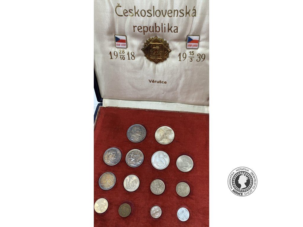 Zvláštna sada 1939 "Věrušce" dar člena vlády