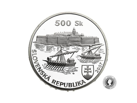 Strieborna minca BK - SK 500 / 2007 - Pevnost Komarno
