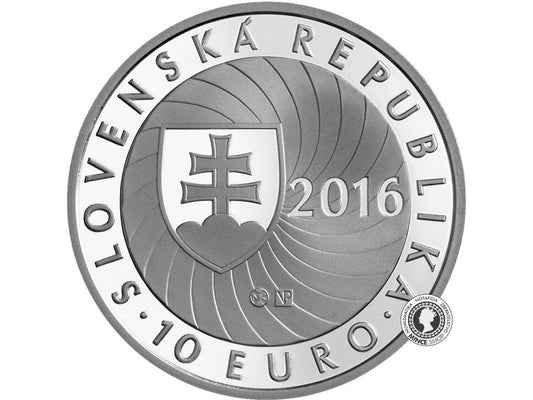 Strieborná minca Ag BK 10€ / 2016 - Predsednictvo v EU