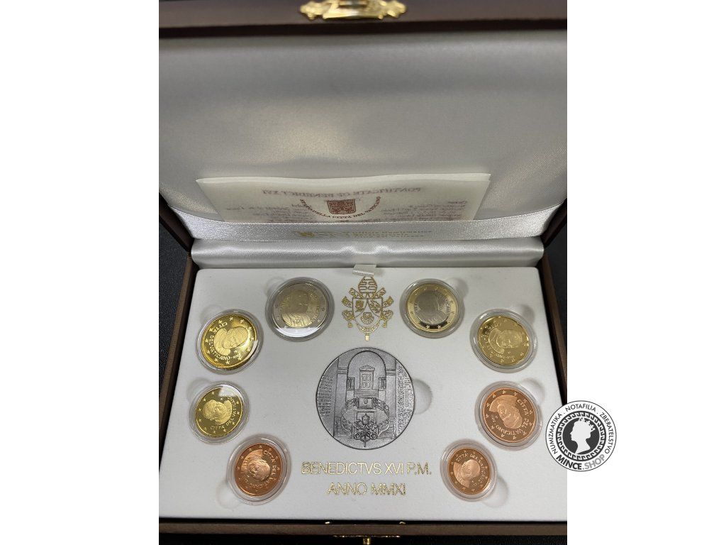 Vatikan sada mincí 2011 proof