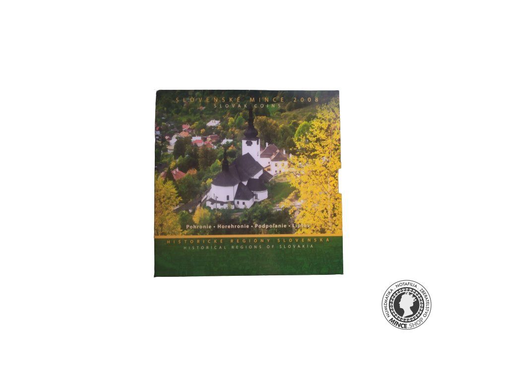 Sada mincí SR - Regiony - Pohronie-Horehronie-Podpolanie-Liptov / 2008