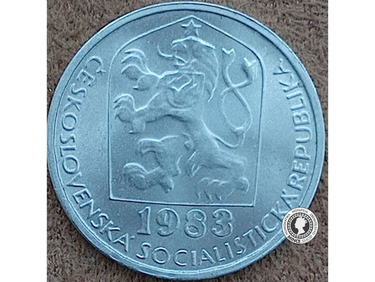 5 koruna - Česko-Slovensko - 1983