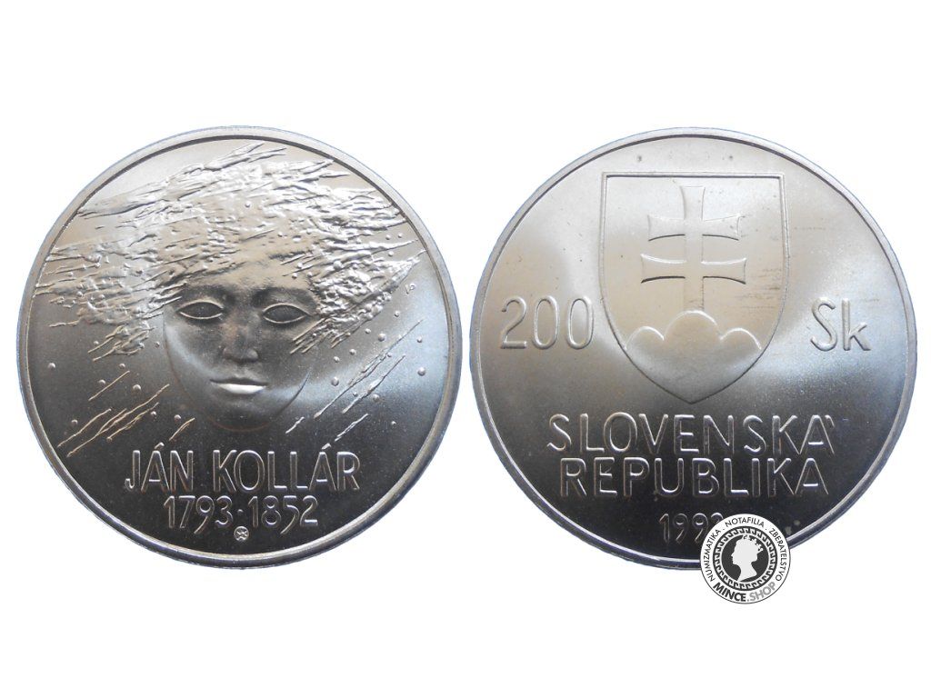 proof 200 Sk/1993 - Ján Kollár - 200. výročie narodenia