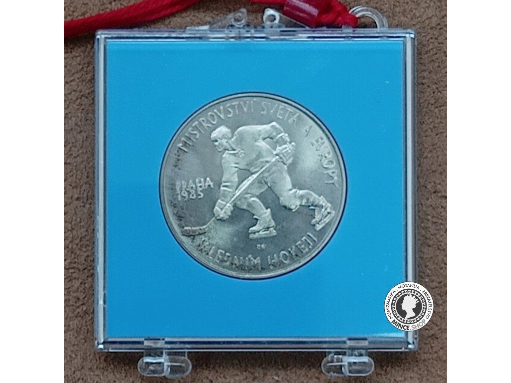100 Kčs/1985 - MS v ľadovom hokeji - PROOF