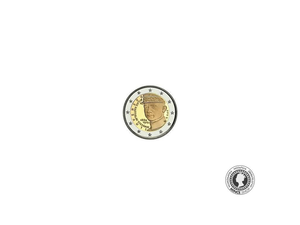 2 euro 2019 Slovensko UNC M.R.Štefanik