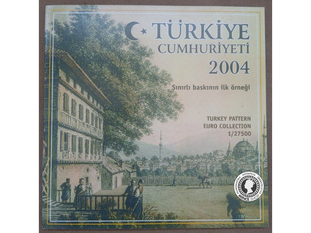 2004 Turecko €URO VZORY sada