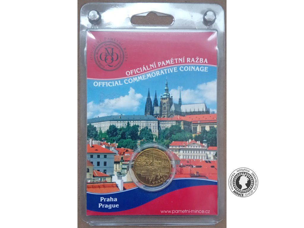 Praha - Oficiálna pamätná razba