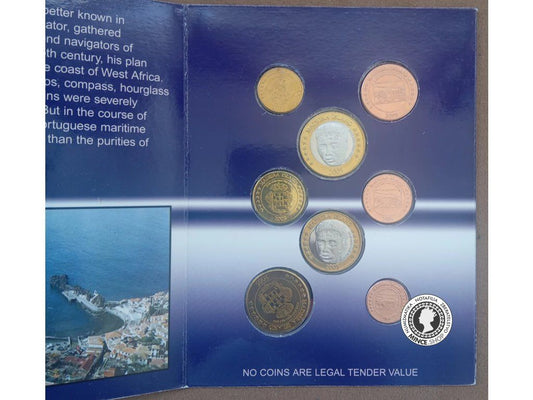 2005 Madeira €URO VZORY sada