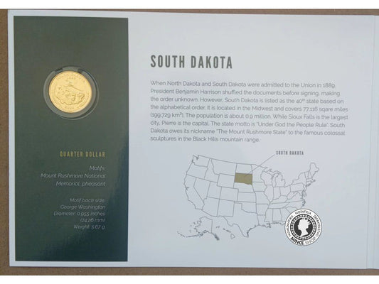 The 50 U.S. States - South Dakota sada
