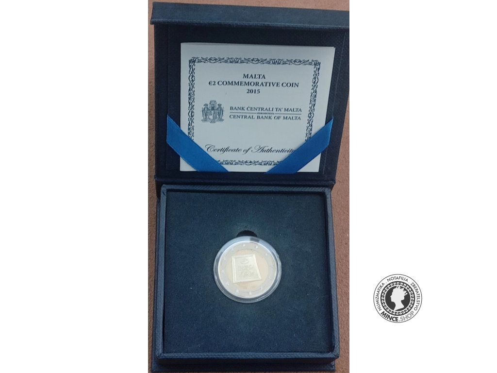 2 euro 2015 Malta PROOF - Republic of Malta, 1974