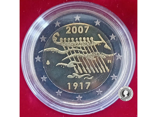 2 euro 2017 Fínsko PROOF - 90.rokov nezávislosti