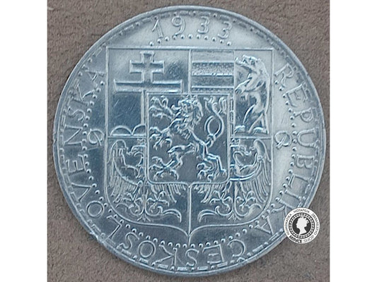20.koruna - 1.ČSR - 1933