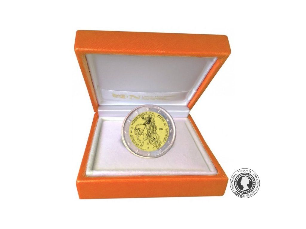 2 euro proof Vatikán 2016 - Svätý rok milosrdenstva