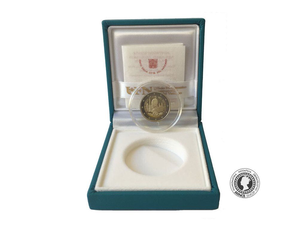 2 euro proof Vatikán 2019 - 90. výročie založenia Vatikánskeho mestského štátu