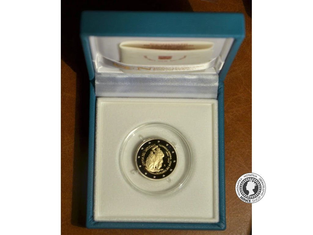 2 euro proof Vatikán 2019 - 25. výročie reštaurovania Sixtínskej kaplnky