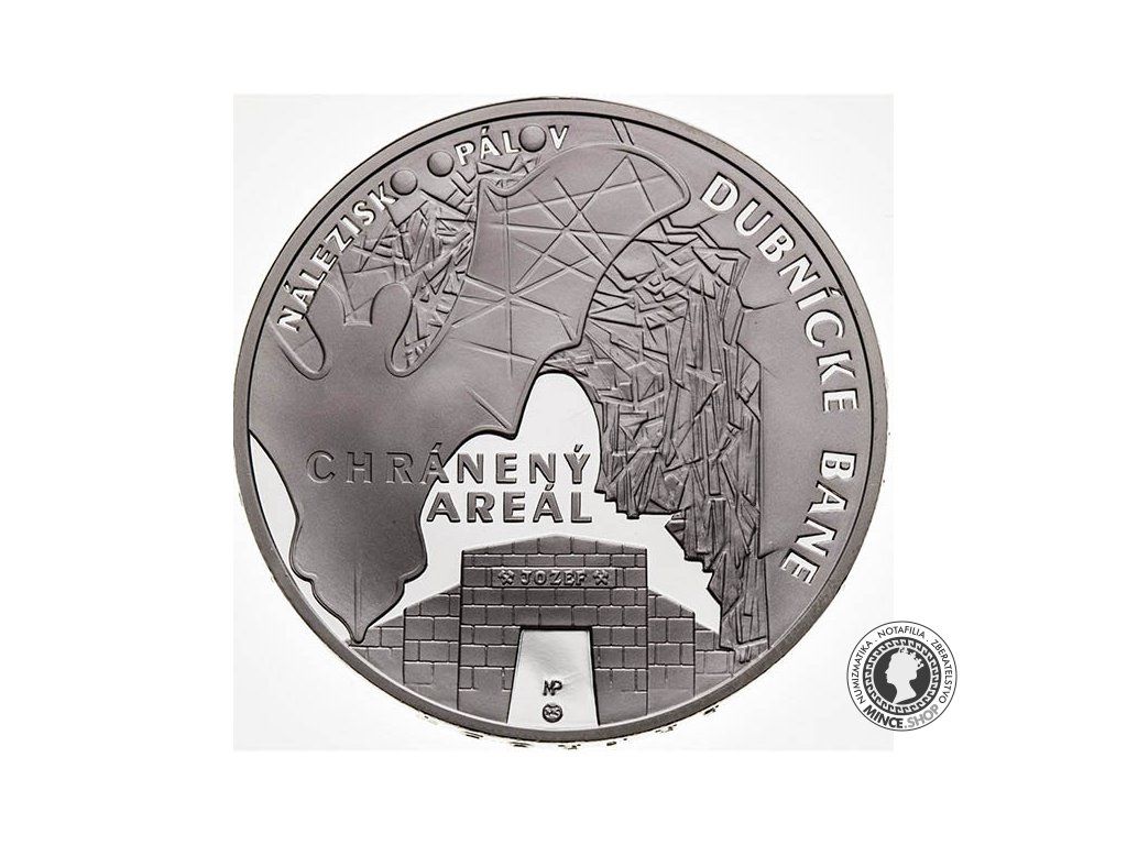 20 EUR 2014 PROOF - Chránený areál Dubnícke bane – nálezisko opálov