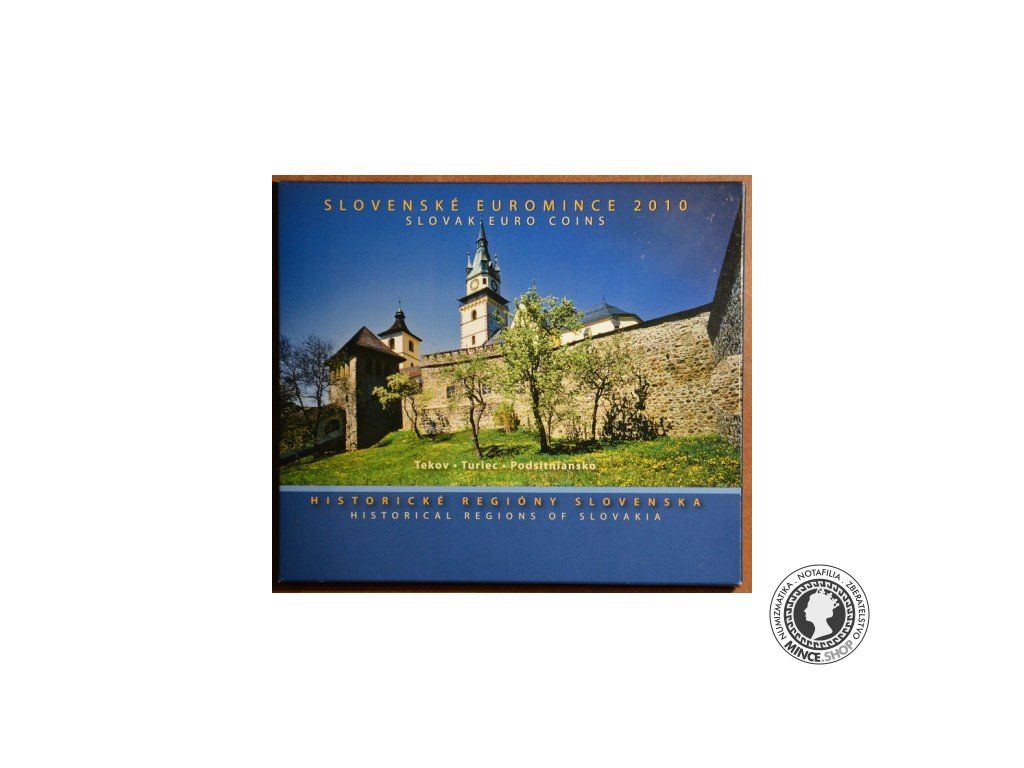 Sada mincí Slovenskej republiky 2010 - Historické regióny Slovenska