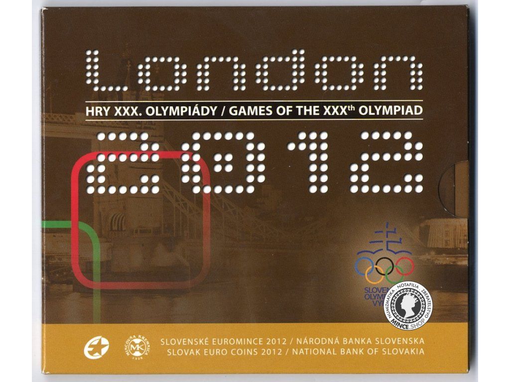 Sada mincí Slovenskej republiky 2012 - Olympijské hry Londýn - BK