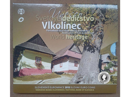 Sada mincí Slovenskej republiky 2015 - Vlkolínec, svetové dedičstvo UNESCO
