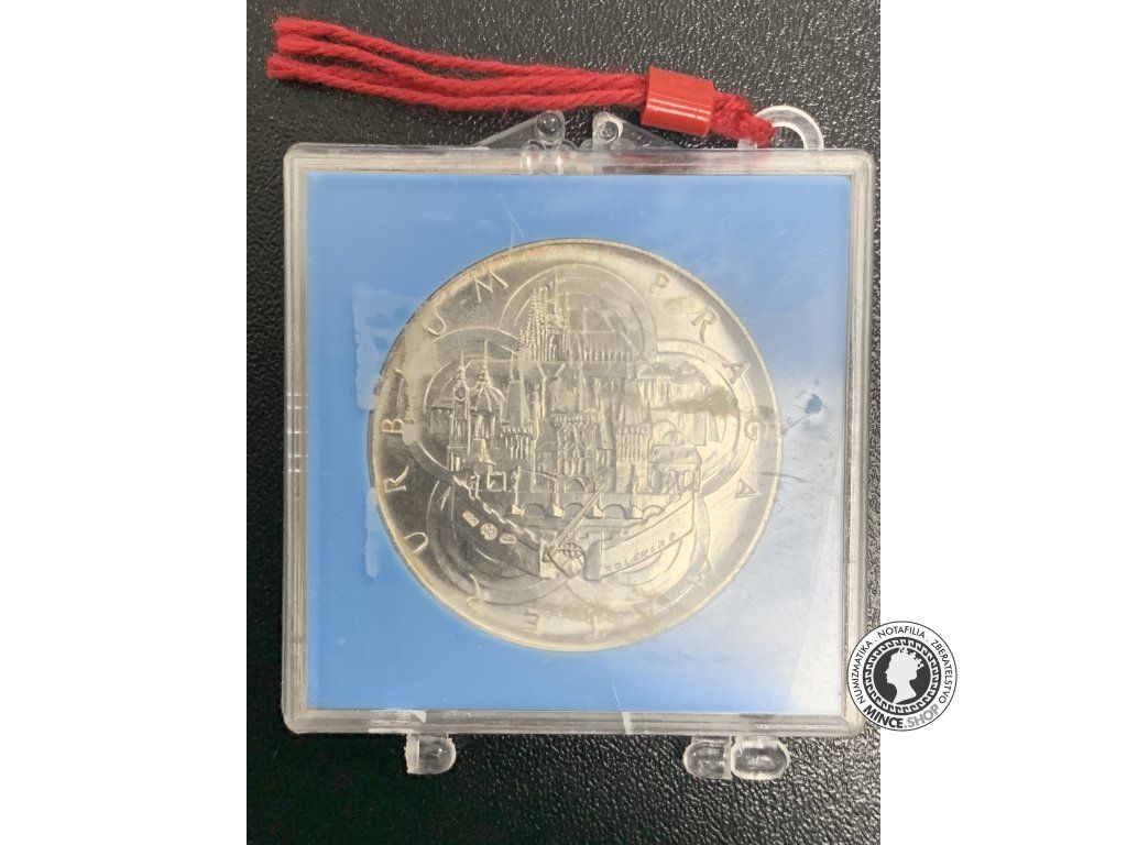 Strieborná medaila 1980 - Čedok - 60. výročie proof