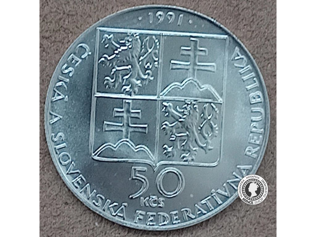 50 Koruna 1991 - Piešťany - BK