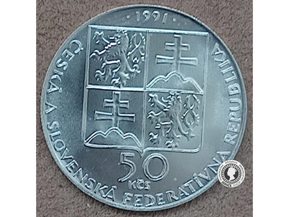 50 Koruna 1991 - Piešťany - BK