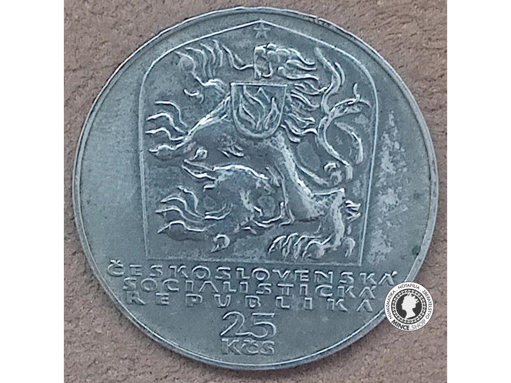 25 Kčs/1969 - SNP - 25. výročie