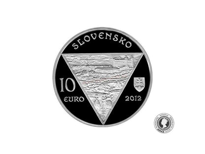 Strieborná minca BK Ag 10€ / 2012 - Chatam Sofer - 250. výročie narodenia