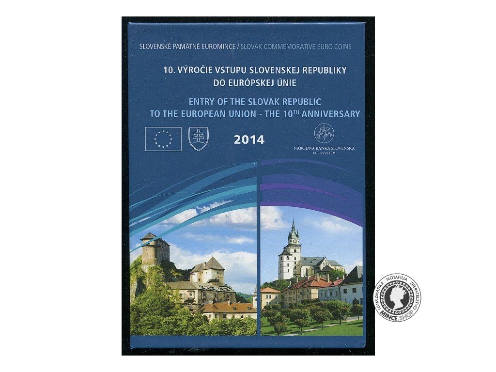 Sada mincí Slovenskej republiky 2014 - 10. výročie vstupu Slovenskej republiky do Európskej únie