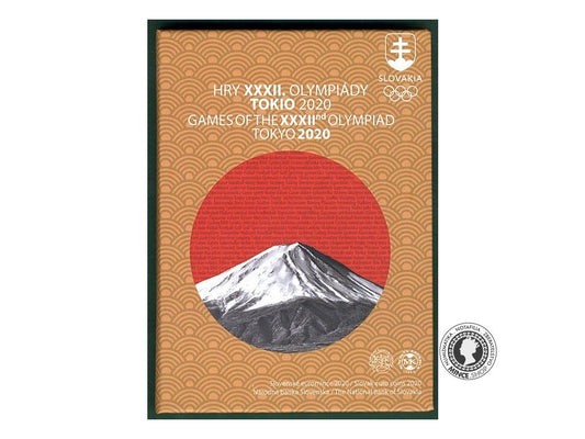 Sada mincí Slovenskej republiky 2020 - Tokyo XXXII. OH Proof Like