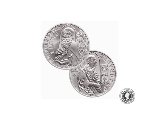 Strieborná minca Ag BK 10€ / 2012 - Majster Pavol z Levoče