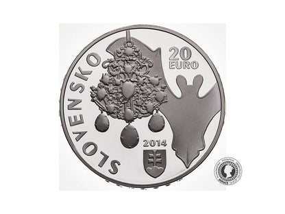 20 EUR / 2014 BK - Chránený areál Dubnícke bane