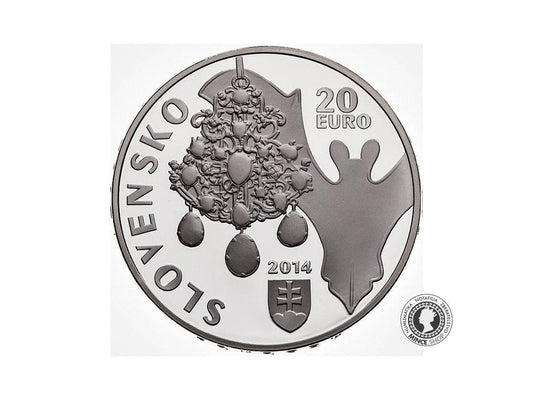 20 EUR / 2014 BK - Chránený areál Dubnícke bane
