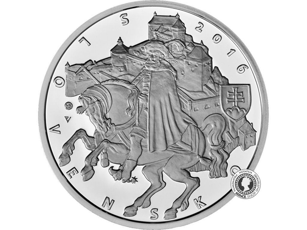 Strieborná minca Ag BK 10€ / 2016 - Juraj Turzo – 400. výročie úmrtia