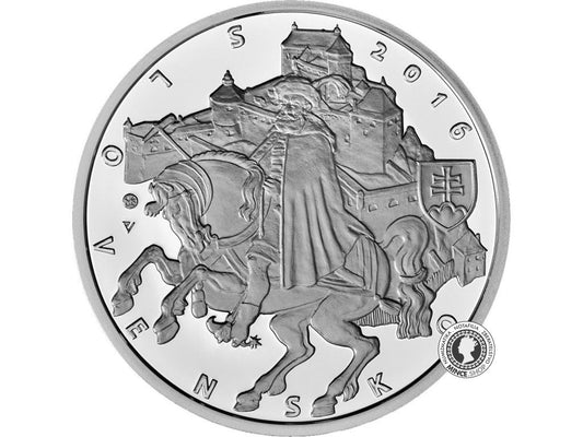 Strieborná minca Ag BK 10€ / 2016 - Juraj Turzo – 400. výročie úmrtia