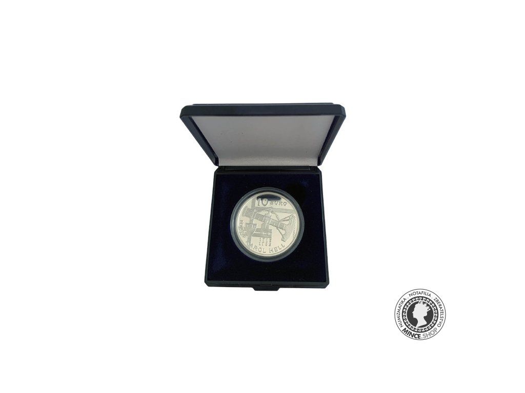 Strieborná minca Ag BK 10€ / 2013 - Jozef Karol Hell - 300. výročie narodenia