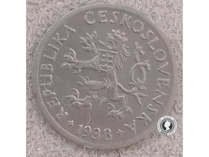 5 halierov - 1.ČSR - 1938