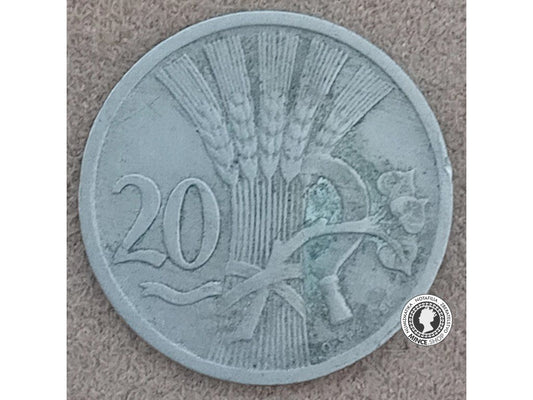 20 halier - 1.ČSR - 1931