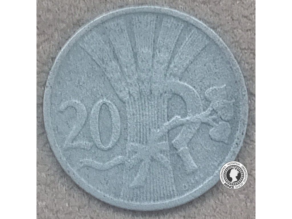 20 halier - 1.ČSR - 1933
