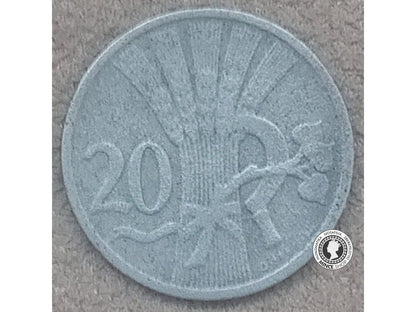 20 halier - 1.ČSR - 1933