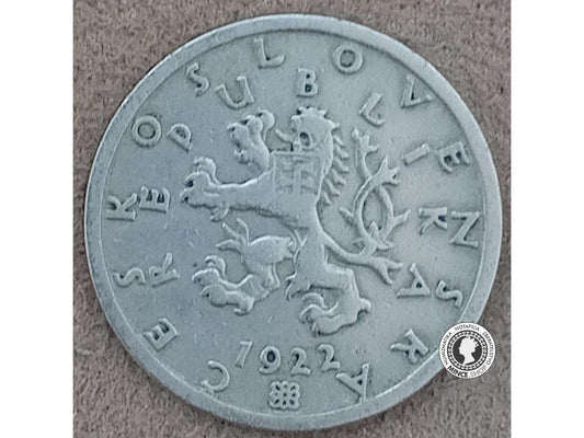 50 halier - 1.ČSR - 1922