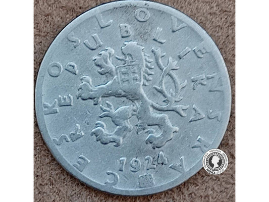 50 halier - 1.ČSR - 1924
