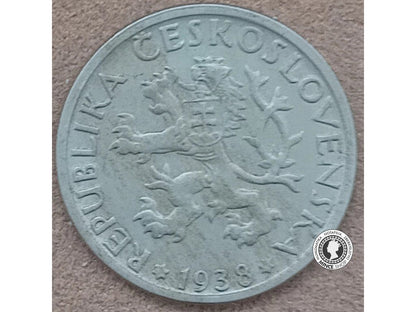 1.koruna - 1.ČSR - 1938