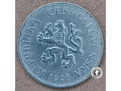 5.koruna - 1.ČSR - 1925